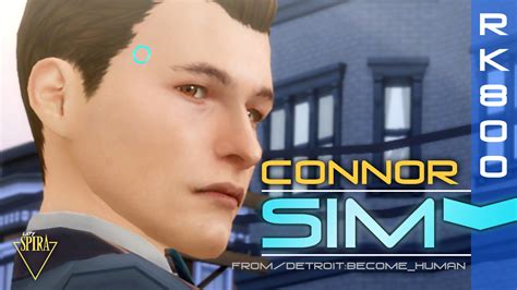 Mod The Sims Rk800 Connor Sim By Ladyspira