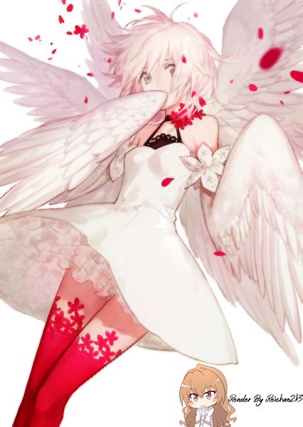 Render Anime Girl Angel By Reichan2k3 On Deviantart