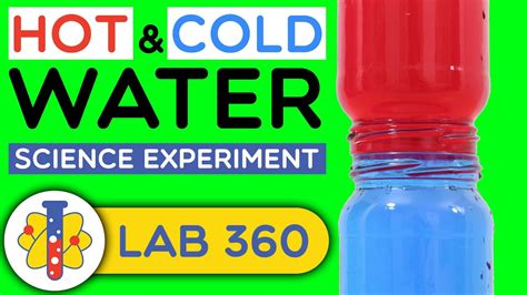 Hot And Cold Water Science Experiment Youtube