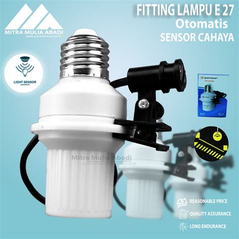 Fitting Lampu Otomatis sensor Cahaya model E27 | Lazada Indonesia
