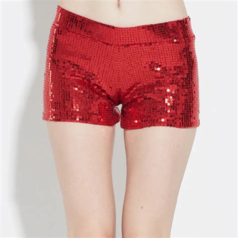 Buy 2018 Sexy Hot Shorts Sequins Women Sexy Party Club