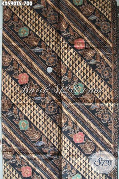 Batik Kain Istimewa Motif Elegan Jenis Tulis Soga Batik Mewah Khas