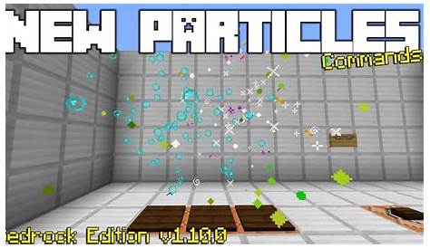How To Hide Particles In Minecraft Bedrock