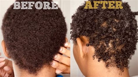 Black Hair Texturizer Before And After Texturizers For Natural Hair