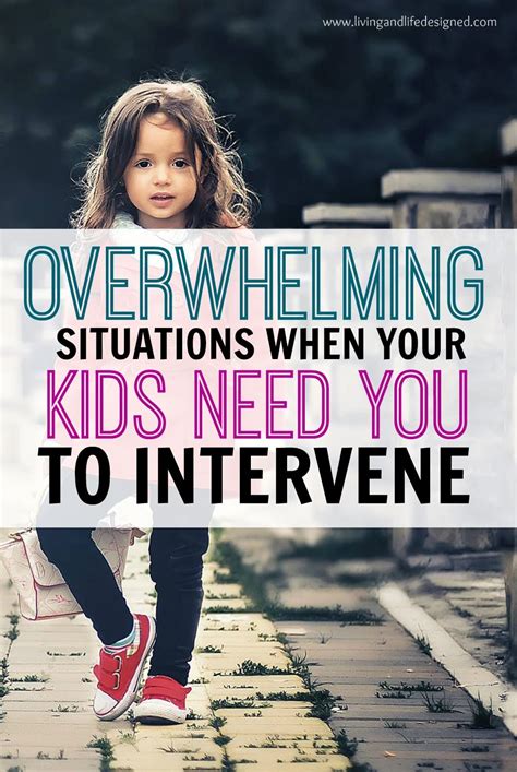Overwhelming Situations When Kids Need A Parents Help Kids Parenting