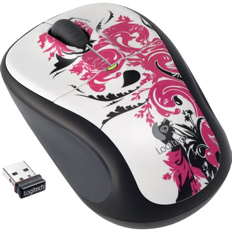 Logitech M305 Wireless Mouse Floral Spring 910 002465 Bandh