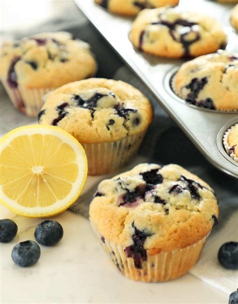 Lemon Blueberry Muffins Weekend Craft