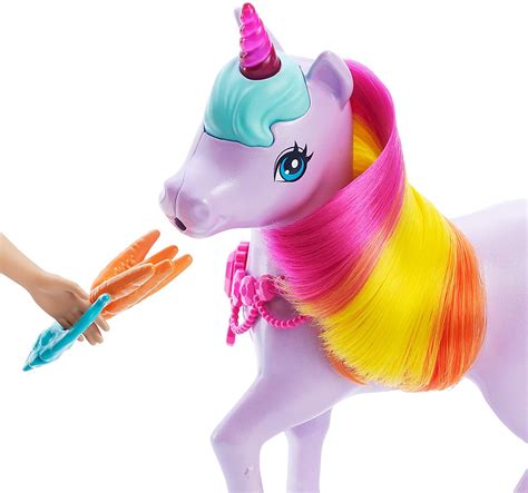 Barbie Dreamtopia Doll With Unicorn Nurturing Playset