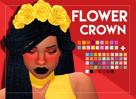Simsworkshop Flower Crown By Weepingsimmer Sims 4 Downloads
