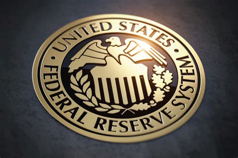 Symbol Of Fed Federal Reserve Of Usa 3d Illustration Secure Assets
