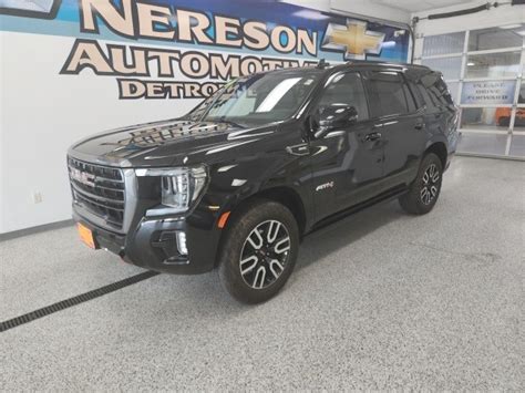 Pre Owned 2022 Gmc Yukon At4 4d Sport Utility In Detroit Lakes 230896x