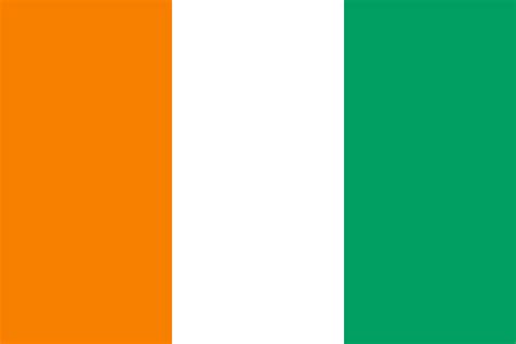 Flag of Cote d'Ivoire 🇨🇮, image & brief history of the flag