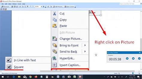How To Freely Move Pictures In Microsoft Word Tutorials Link