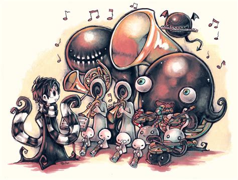 Monster Orchestra By Parororo On Deviantart