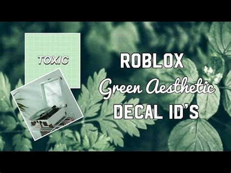 Codes for roblox bloxburg or royale high journals or anything !! Roblox Green Aesthetic Decal Ids - Bypassed Words On ...
