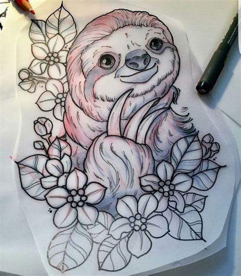 Pin By Norma Jean Driscoll On Tattoo In 2021 Sloth Tattoo