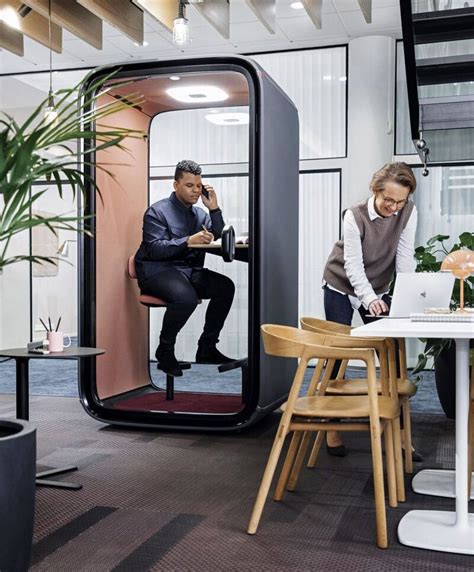 Videoconferencing Office Booths Soundproof Phone Booth