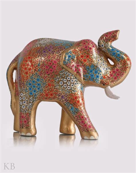 This paper mache hand painted decorative elephants will make a delightful gift. Pin on Elephants