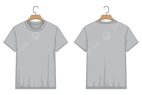Gray T Shirt Mockup Front And Back View T Shirt Mockup Gray T Shirt