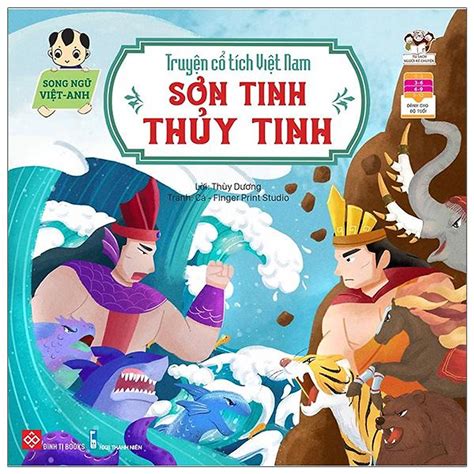 Best Seller 122022 Truyện Cổ Tích Việt Nam Sơn Tinh Thủy Tinh Song Ngữ Việt Anh 2023