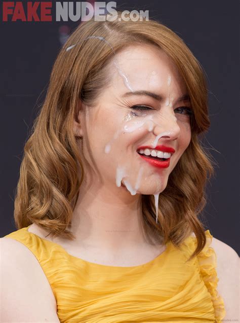 Emma Stone Facial Cumshot Fake Celebrity Fakes U The Best Porn Website