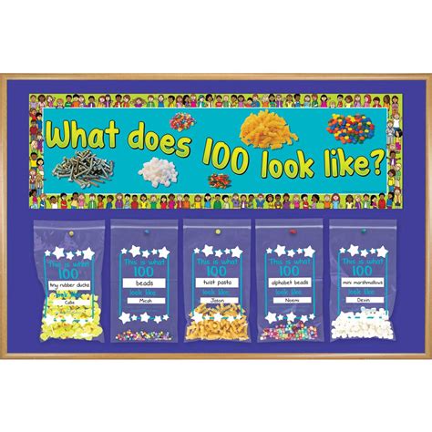 What Does 100 Look Like Banner And Plastic Bags Kit