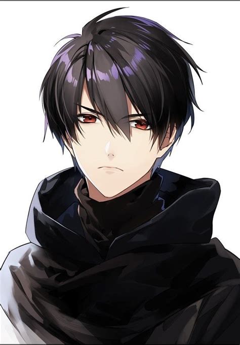 Pin By Rain On Personagens Black Haired Anime Boy Anime Black Hair