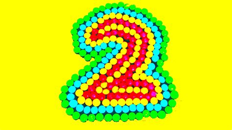 Learn To Count Make Numbers 1 10 With Mandms And Play Doh Youtube