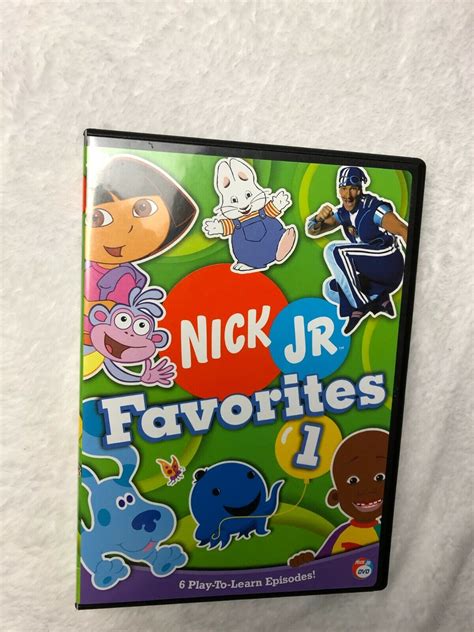 Nick Jr Favorites Vol Dvd Blue S Clues Lazytown Oswald Dora Ebay