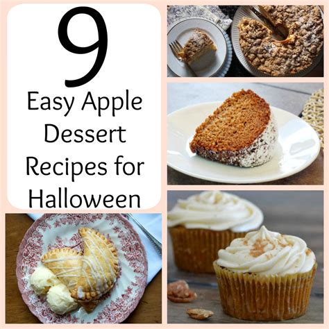 9 Easy Apple Dessert Recipes For Halloween