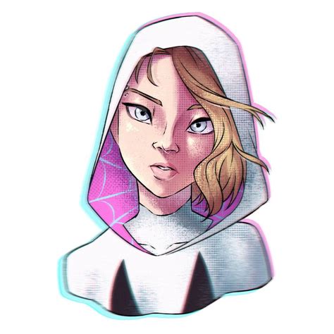 Gwen Stacy Spiderman Into The Spider Verse By Kyonart01