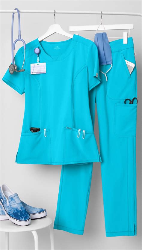 cherokee infinity scrubs new color blue jay medical scrubs outfit medical outfit scrubs outfit