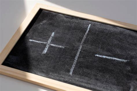 30 Pros And Cons Empty List On Blackboard Stock Photos Pictures