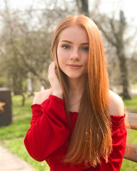 Inspiração Natural Juliaadamenko 💕 Girls With Red Hair Pretty