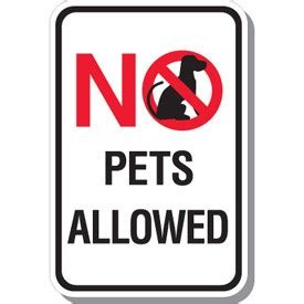 This letter is to notify you that you are in violation of the lease agreement because you have a pet at address, city, state zip code. No Animals Allowed Sign - ClipArt Best