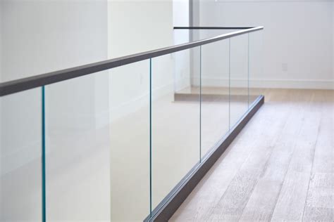 Interior Glass Railing With Ascend Talons Stairsupplies