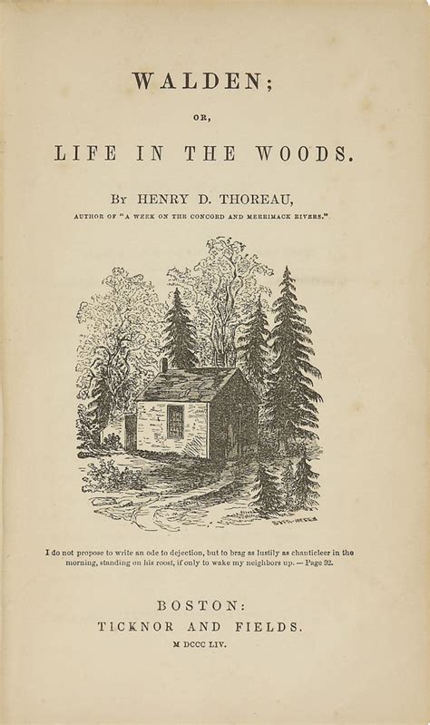 Walden By Henry David Thoreau Download Free Pdf E Book