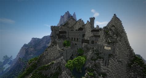 Uingoth Mountain Castle Minecraft Map