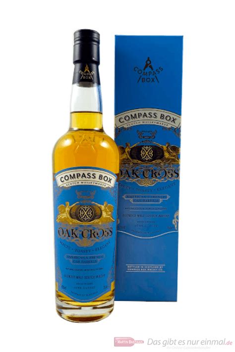 Compass Box Oak Cross Blended Malt Scotch Whisky 0 7l Flasche
