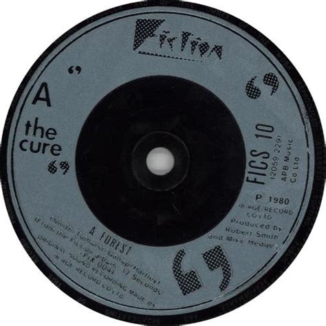 The Cure A Forest Uk 7 Vinyl Single 7 Inch Record 45 8434