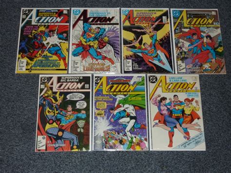 Action Comics 586 To 597 Dc 1987 7 Comics Superman Fn To Fn