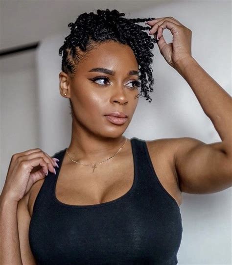 20 Low Maintenance Twisted Hairstyles For Natural Hair Hair Twist Styles Twist Hairstyles