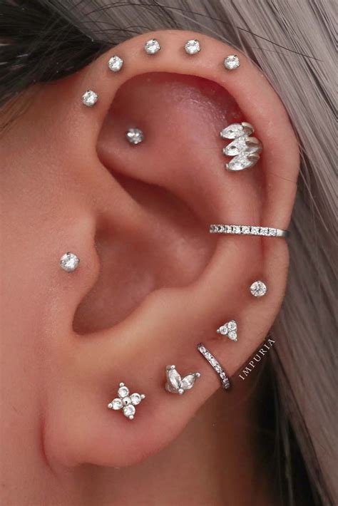 44 Of The Most Popular Ear Piercing Curation Ideas Impuria Ear