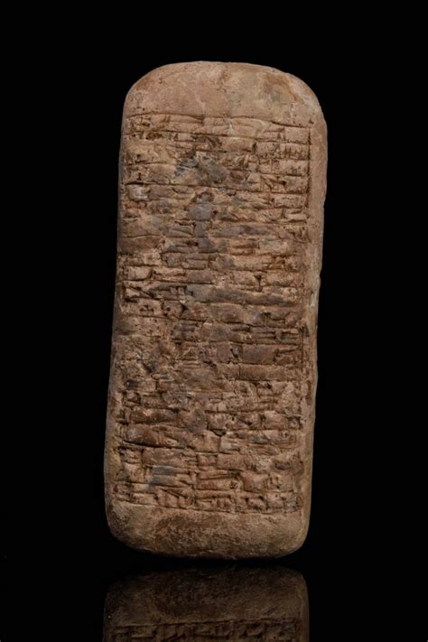 Sold Price Old Babylonian Terracotta Cuneiform Tablet Invalid Date Bst