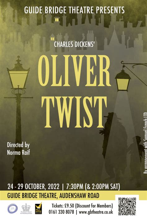 Oliver Twist At Guide Bridge Theatre Event Tickets From Ticketsource