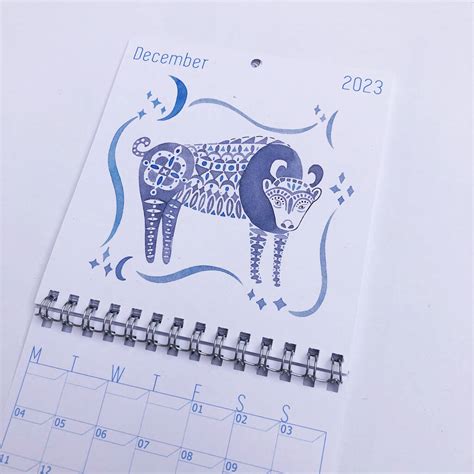 2023 Small Wall Calendar By Prism Of Starlings