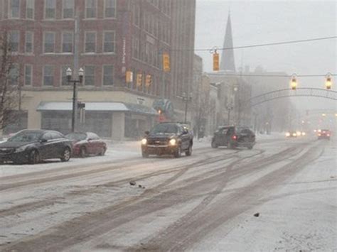 Traffic Alert Snowfall Could Have Impact On Flint Area Evening Commute