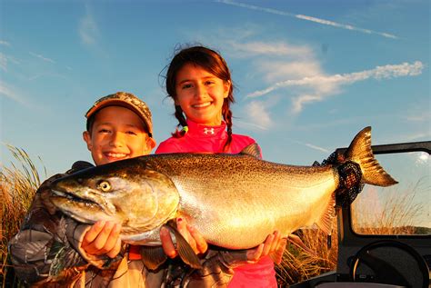 Michigan Salmon Fishing Manistee River Guided Salmon Fishing Mi