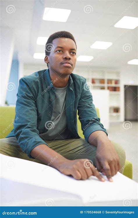 Blind Young Man In College Stock Photo Image Of Studying 170534668