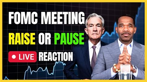 Fed Fomc Meeting My Plays Live Youtube